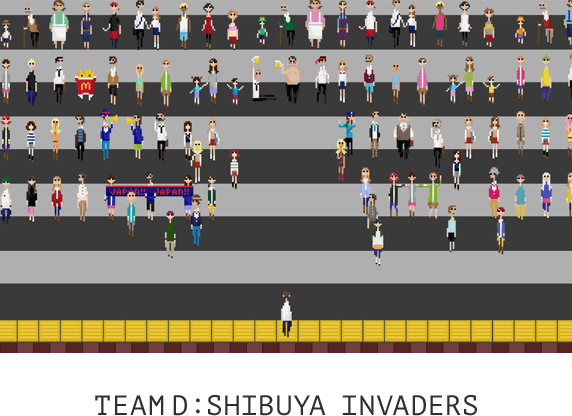 SHIBUYA INVADER